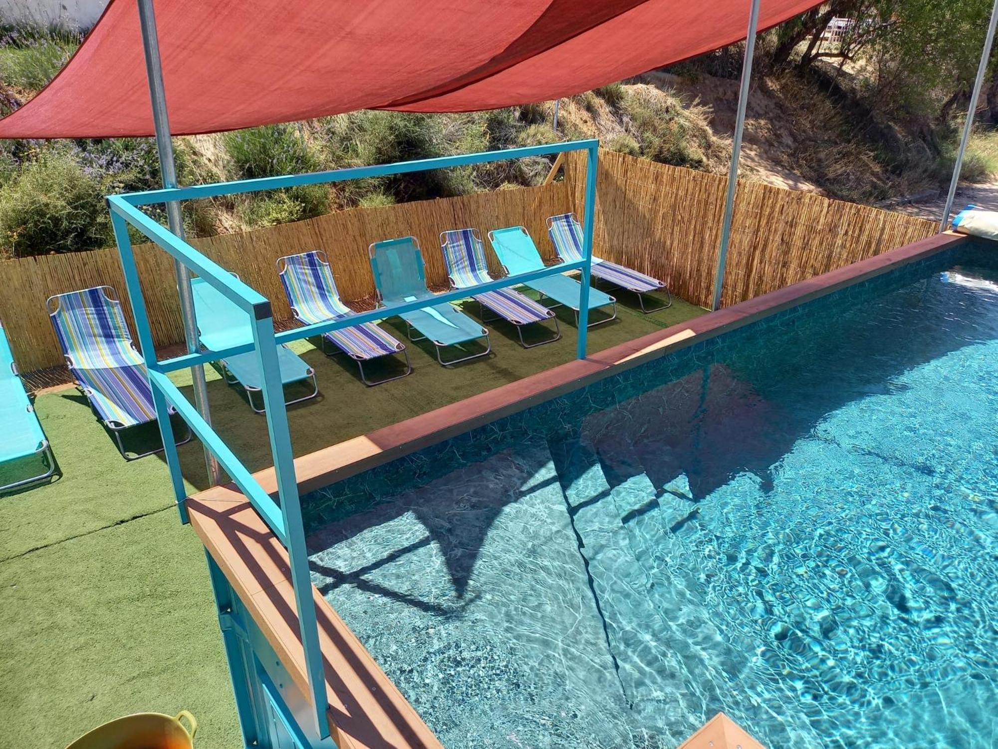 Slow Life Camping Venta del Moro Exterior foto