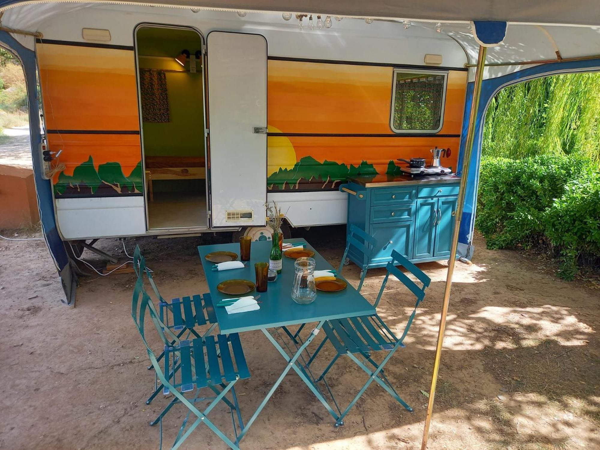 Slow Life Camping Venta del Moro Exterior foto