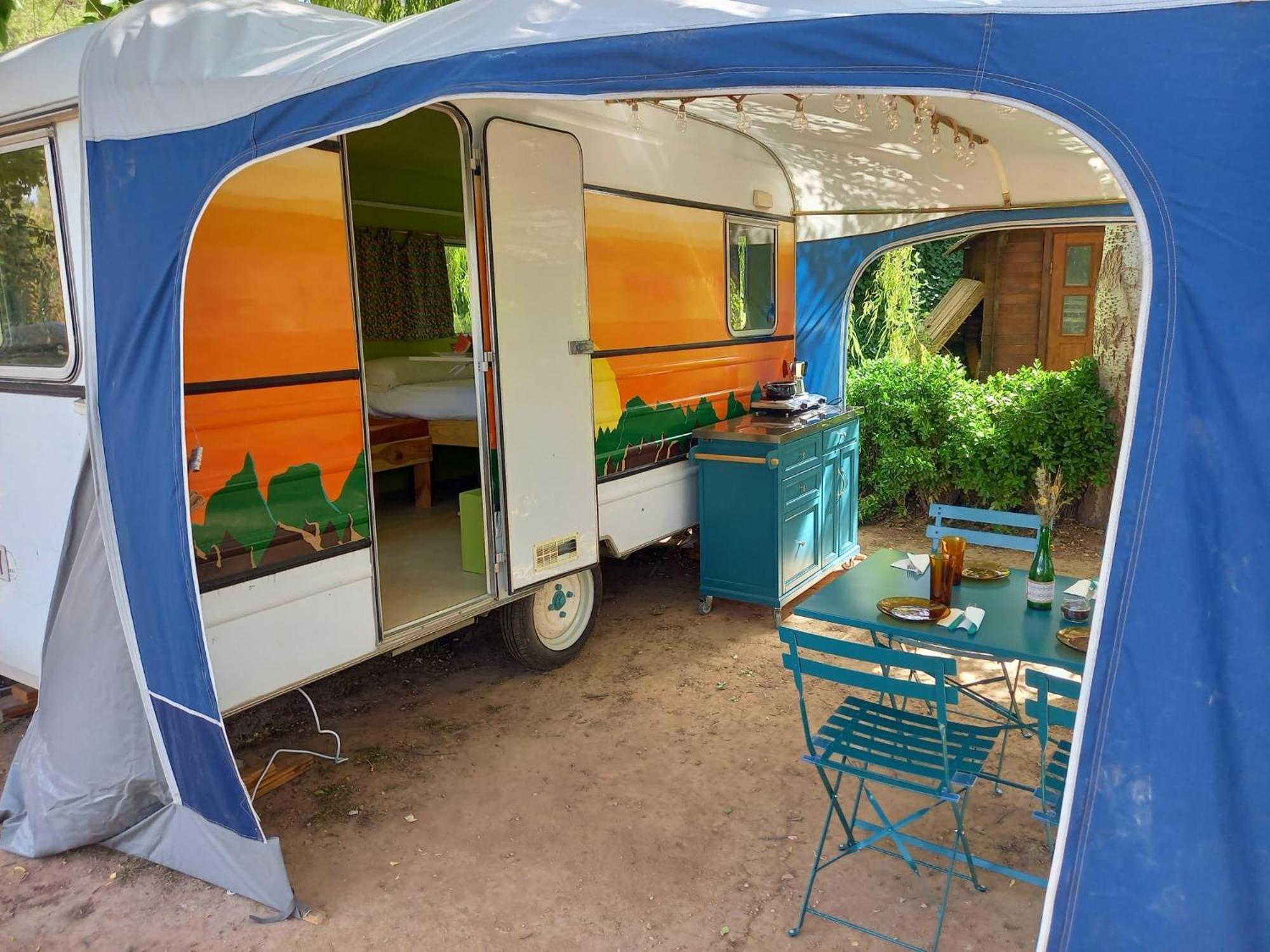 Slow Life Camping Venta del Moro Exterior foto