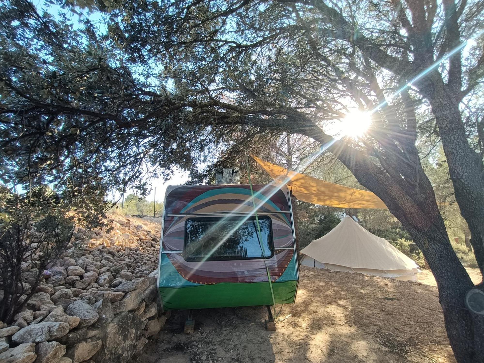 Slow Life Camping Venta del Moro Exterior foto